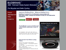 Tablet Screenshot of budbrake.com